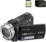 ORDRO Camcorders HDV-V12 HD 1080P Video Camera Recorder Infrared Night Vision Camera Camcorders with...