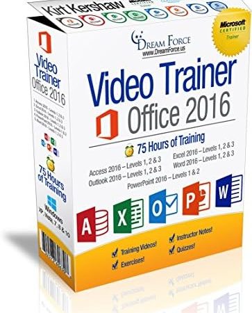 Office 2016 Training Videos – 75 Hours of Office 2016 training by Microsoft Office: Specialist,...