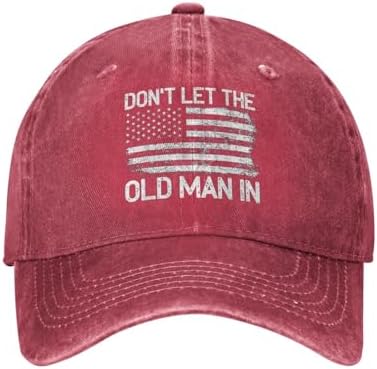 Old Man Hat Don't let Old Man in Hat Men Baseball Hats Adjustable Caps