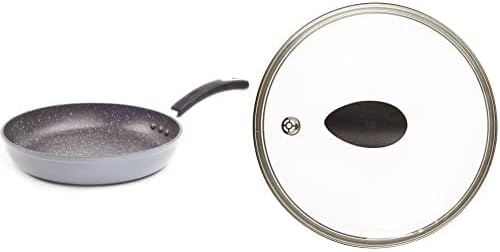Ozeri 10" Stone Earth Frying Pan and Lid Set, with 100% APEO & PFOA-Free Stone-Derived Non-Stick...