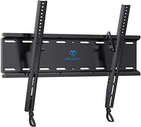 PERLESMITH Tilting TV Wall Mount Bracket Low Profile for Most 23-60 inch LED LCD OLED, Plasma Flat...