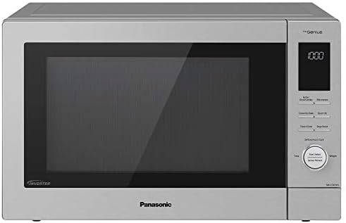 Panasonic 4-in-1 1000W Microwave Oven with Air Fryer, Convection Bake, Broiler, Inverter - 1.2 cu...