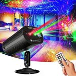 Party Lights Disco Light,RGB LED Laser Lights Dj Lights Projector with Remote Control for Party...