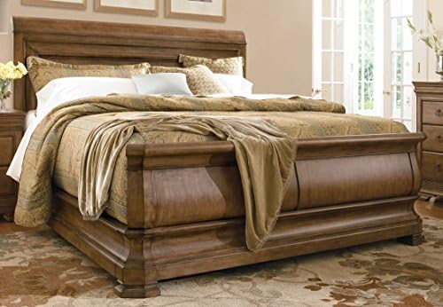Pennsylvania House New Lou Complete Bed with Rails 6/6, Cognac
