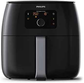 Philips Premium Airfryer XXL, Fat Removal Technology, 3lb/7qt, Rapid Air Technology, Digital...