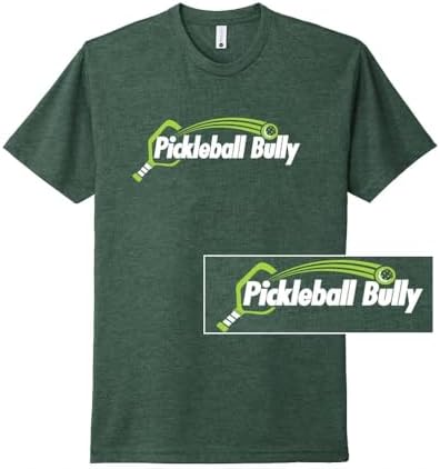 Pickleball Bully Short Sleeve Tee Athletic and Comfortable fit During Play or Casual wear