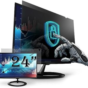Premium Privacy Screen Filter for 24 Inches Desktop Computer Widescreen Monitor with Aspect Ratio...