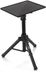 Pyle Universal Projector Stand - Height & Angle Adjustable Tripod - Hold Laptops, Computers, DJ...