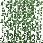 RECUTMS 86 FT Artificial Ivy Fake Greenery Leaf Garland Plants Vine Foliage Flowers Hanging for...