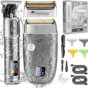 RESUXI Hair Clippers for Men & Electric Razor Shavers Set,Cordless Hair/Beard Trimmers Grooming...