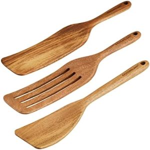 Rachael Ray Tools & Gadgets Kitchen/Cooking/Utensils Set, 3 Piece, Acacia Wood