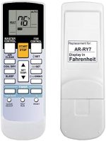 Replacement for Fujitsu Air Conditioner Remote Control Model Number AR-RY7 Works for ASU12RLQ...