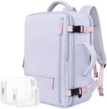 Rinlist Travel Backpack, Carry-on Backpack Bag Flight-Approved for Men Women, Personal Item Backpack...