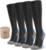 SONORAN Compression Socks for Men & Women (2/4/6 Pairs) 20-30 mmHg Graduated Compression Knee High...