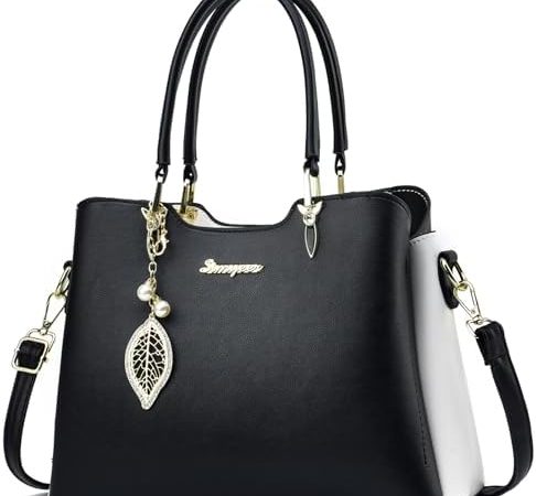 SiMYEER Satchel Purses and Handbags for Women PU Leather Tote Top Handle Shoulder Bags Ladies...