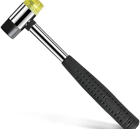 Small Rubber Mallet Hammer Tool - 25mm Non Marring Hammer Tapping Block for Vinyl Plank Flooring...