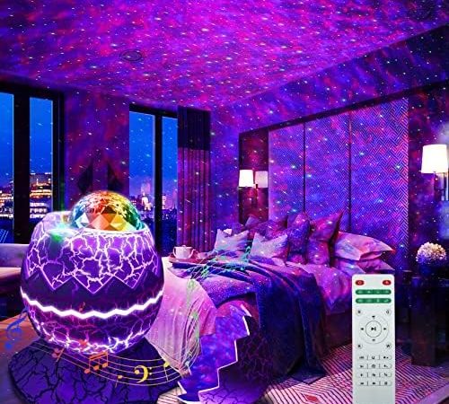 Star Projector, Galaxy Projector LED Lights for Bedroom, App Control Projector with Bluetooth...