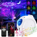 Star Projector, TRAALL 4 in 1 Galaxy Projector with Bluetooth Speaker & Timer, Remote&Voice Control,...