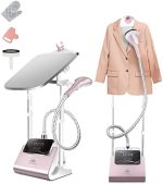 Steamer for Clothes Standing, 1500W Full Size Powerful Upright Clothes Steamer with Adjustable...