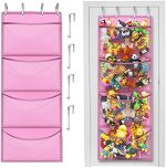 Storage for Stuffed Animal - Over Door Organizer for Stuffies, Baby Accessories, and Toy Plush...