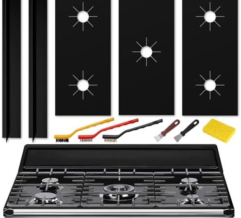 Stove Cover Gas Stove Top Burner Covers (11pack) Protectors for Samsung Gas Range Stove Mat...