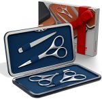 Suvorna Premium Beard & Mustache Scissors Set/Kit with Beard scissors for men - Grooming Scissors...