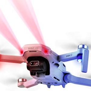 TOMAT Mavic Mini 2/Mini Night Flight Light Headlight + LED Warning Light Signal Night Flashing Light...