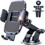 TORRAS [Ultra-Durable Cell Phone Holder for Car, Universal Mount Dashboard Windshield Vent...