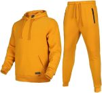 Tanderin Men's Tracksuit Athletic Zipper Pockets Casual Sport Jogging Sweatsuit Sweatpant 2 Piece...