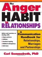 The Anger Habit in Relationships: A Communication Handbook for Relationships, Marriages and...