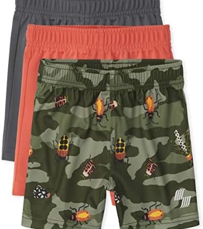 The Children's Place Baby Boys' and Toddler Athletic Basketball Shorts