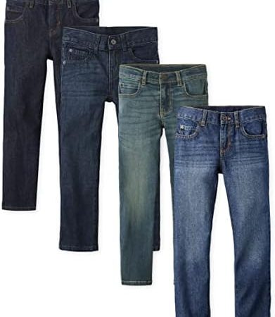 The Children's Place Boys' Multipack Basic Straight Leg Jeans