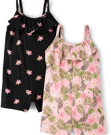The Children's Place baby-girls And Toddler Everyday Summer Rompers