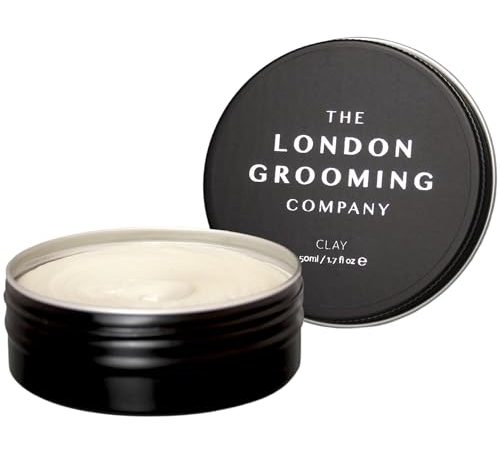 The London Grooming Company Hair Clay For Men Matte | Mens Hair Clay Matte | Firm All-Day Hold |...