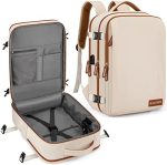 Travel Laptop Backpack,15.6 Inch Flight Approved Carry on Backpack,Waterproof Large 40L Hiking...