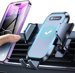 VICSEED Car Phone Holder Mount [All-Round Silicone Protection][Doesn't Slip&Drop] Air Vent Cell...