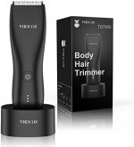 VIKICON Electric Groin Hair Trimmer: Ball Shaver & Body Groomer for Men Waterproof Wet/Dry Body Hair...