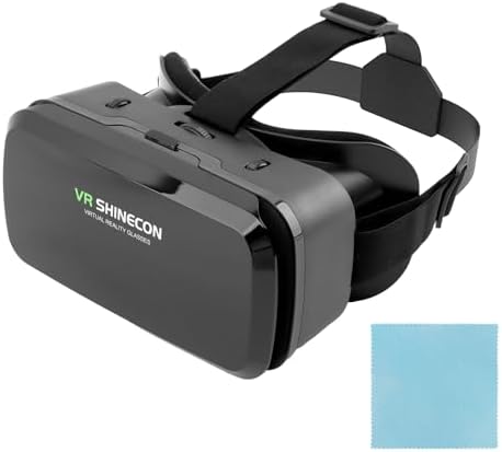 VR Headsets,Virtual Reality Headset,3D Playing and 100° Large View Angle,Panoramic Immersive 3D VR...