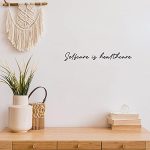 Vinyl Wall Art Decal - Selfcare Is Healthcare - 3" x 20" - Trendy Cute Inspiring Positive Healthy...