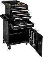 WAYTRIM 5-Drawer Rolling Tool Chest, Removable Tool Cabinet Box with Wheels and Drawers, Tool...