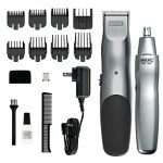 Wahl Groomsman Cord/Cordless Hair Trimmer kit for Men for Mustaches, Hair, Nose Hair, and Light...