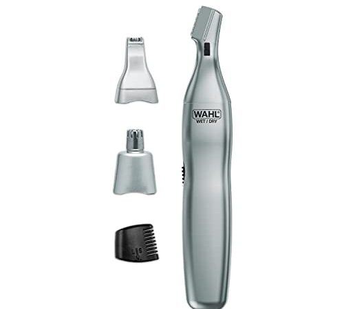 Wahl Men’s Nose Hair Trimmer, for Eyebrows, Neckline, Nose & Ear Hair, Precision Detail Trimming...