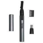 Wahl Micro Groomsman Battery Personal Trimmer for Hygienic Grooming with Rinseable, Interchangeable...