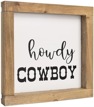 Western Wall Decor Southwestern Wall Art Shelf Desk Table Southwest Howdy Cowboy Wood Signs Bathroom...