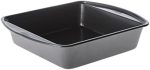 Wilton Perfect Results Premium Non-Stick Bakeware Square Cake Pan, Will Heat Evenly for Years of...