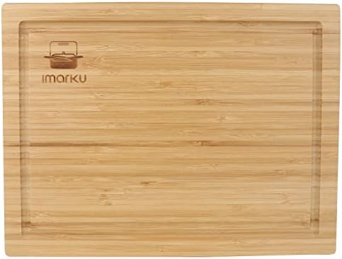 Wood Cutting Board, imarku Wooden Cutting Boards for Kitchen, Kitchen Chopping Board for Meat...