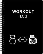Workout Log for Women & Men - A5 Fitness Planner/Journal to Track Weight Loss, Workout Journal for...