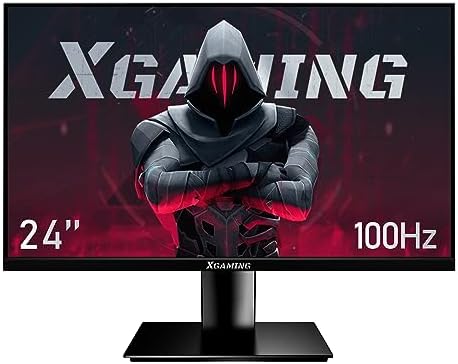 XGaming 23.8 Inch FHD Gaming Monitor 100Hz,IPS HDR PC Monitor HDMI Display, 1080P with Low Blue...