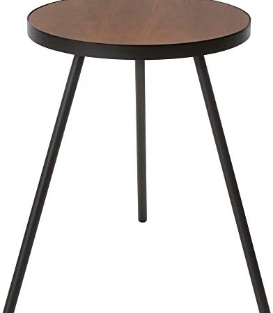 Yamazaki Home Side Table, Bedside or Coffee End Table For Living Room Or Bedroom, Modern Small...