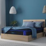 iDealBed S4 Nebula Luxury Hybrid Mattress, Floating Pressure Relief Tech, Back Aligning Support,...